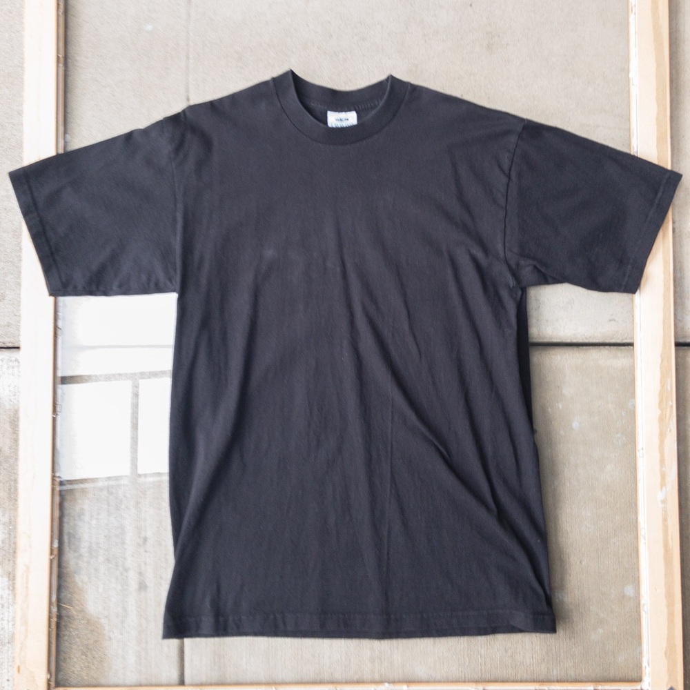 Black Pro Club Heavyweight Crewneck T-Shirt Large Tall